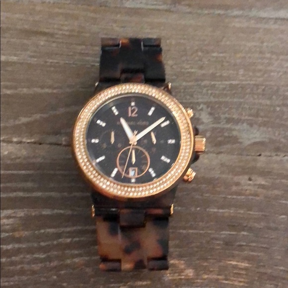 Michael Kors Accessories - Michael kora tortoise watch